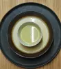 Two cream soups: cauliflower and broccoli with galangal Two cream soups: cauliflower and broccoli with galangal