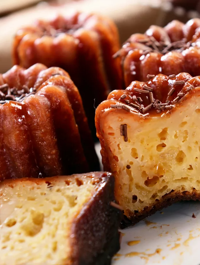 Mes Canelés bordelais au rhum et à la vanille