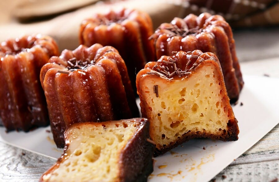 My Bordeaux-style rum and vanilla cannelés