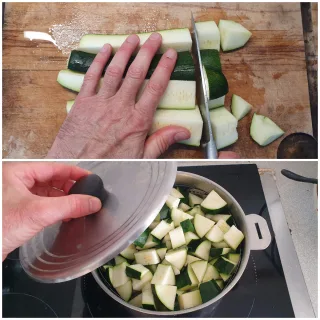 Ajlouk de courgettes à la Tunisienne - Instruction 0
