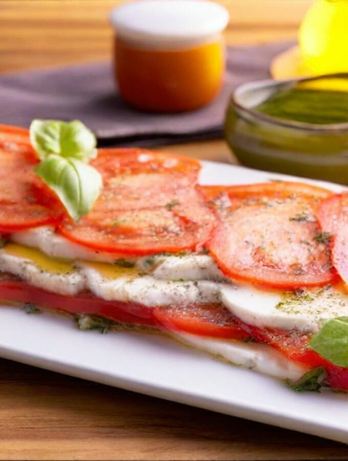 Terrine d’été à la Mozzarella Terrine d’été à la Mozzarella