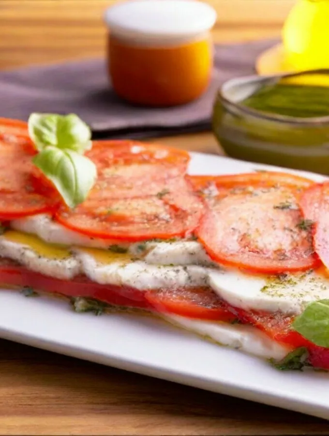 Terrine d’été à la Mozzarella Terrine d’été à la Mozzarella