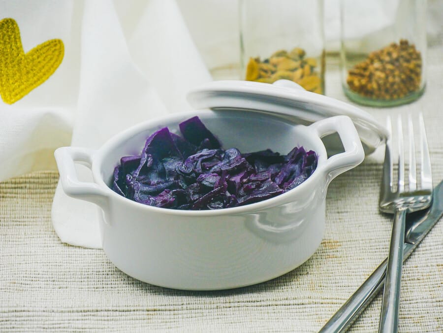 Spiced red cabbage