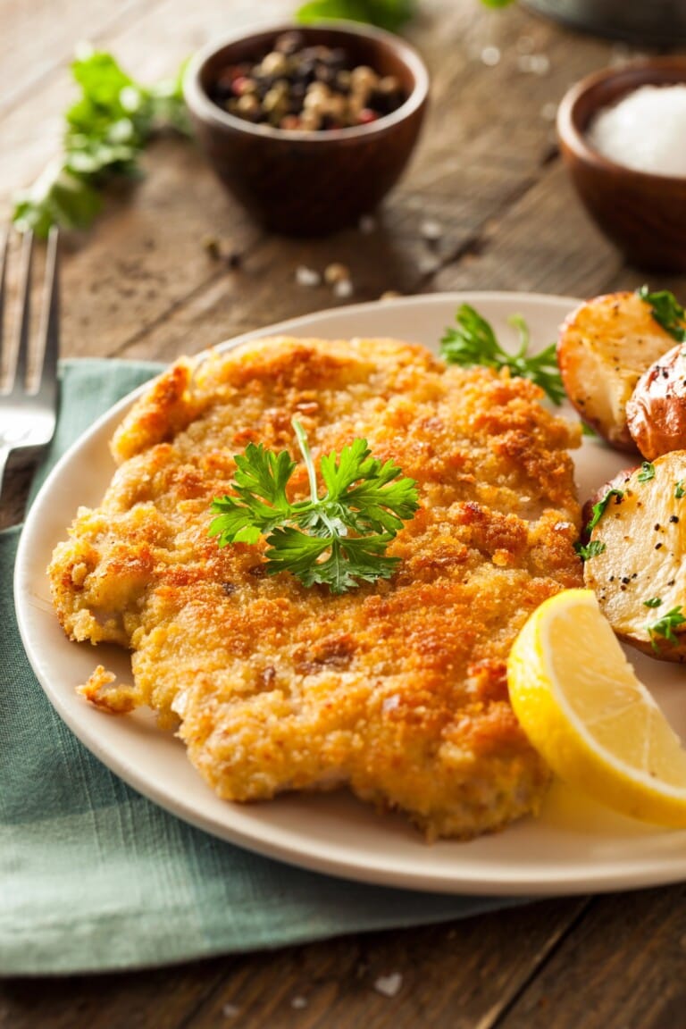 Escalope de veau panée à la milanaise
