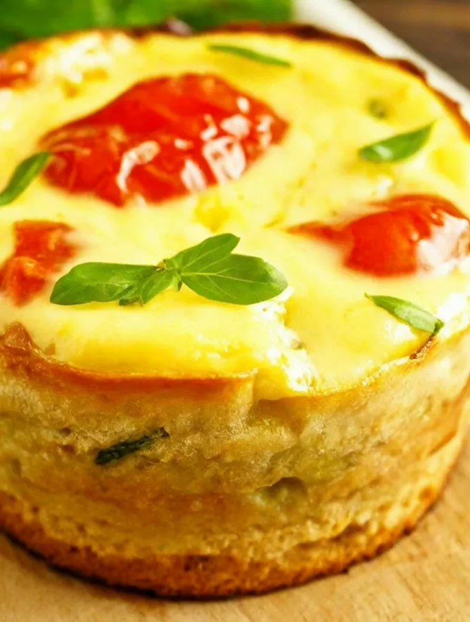 Flan de courgettes et de tomates Flan de courgettes et de tomates