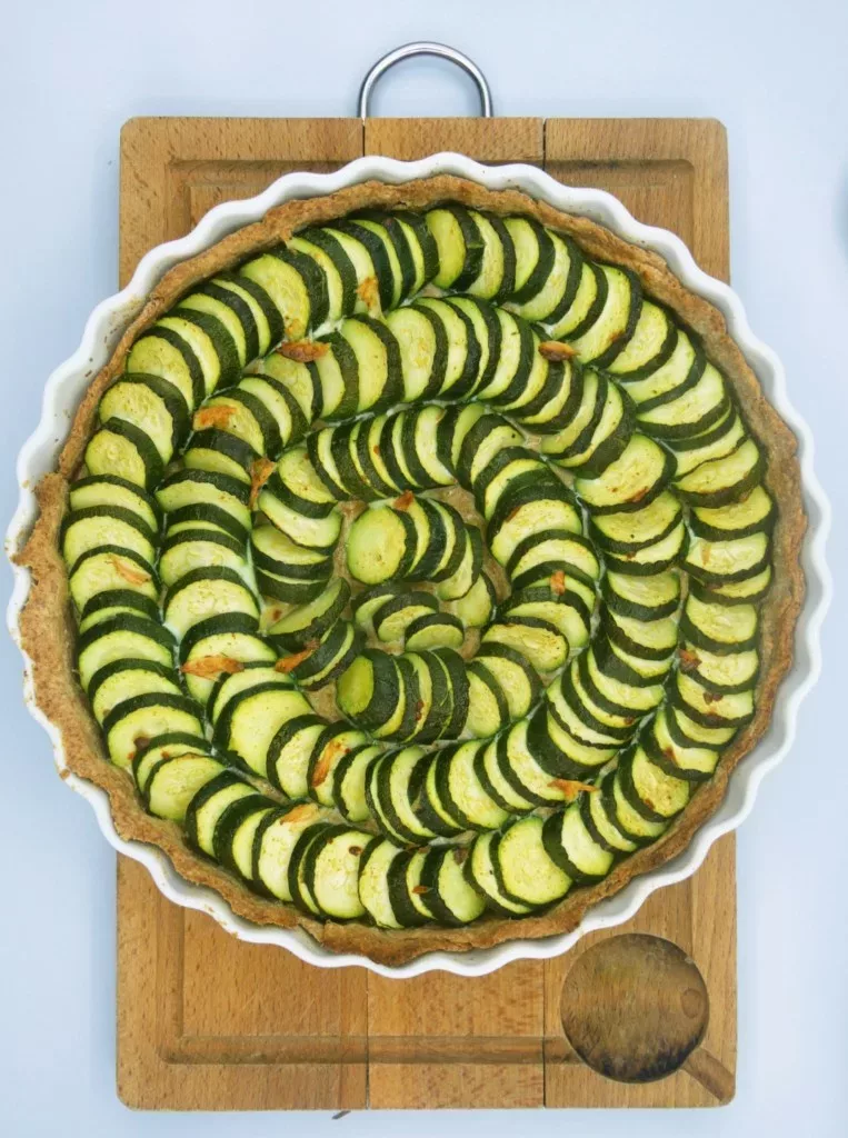 Tarte courgettes épices Tarte courgettes épices