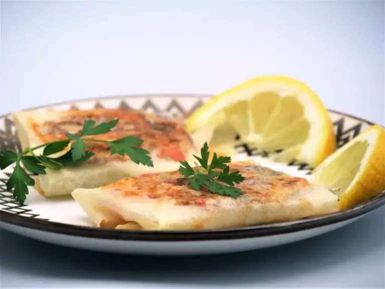 Brick farcie aux poivrons