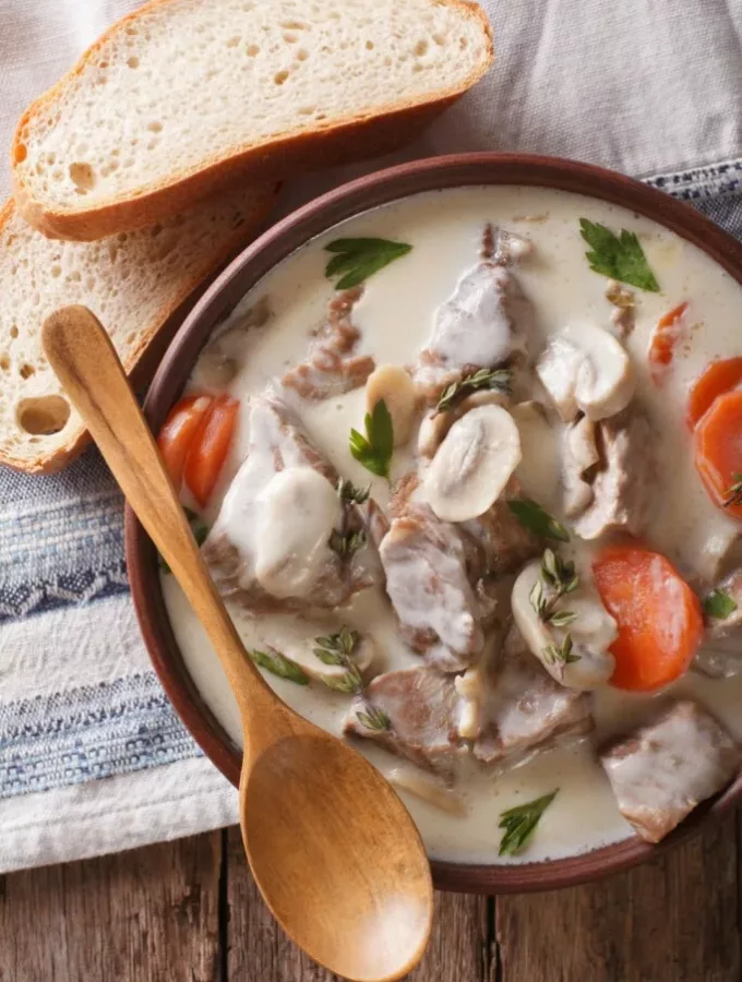 Blanquette de veau « minute »