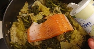 Saumon aux deux choux - Instruction 6