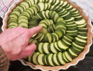 Tarte courgettes épices - Instruction 7