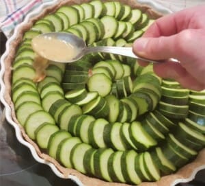 Tarte courgettes épices - Instruction 8