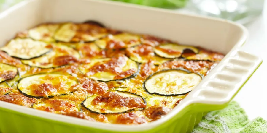 Gratin de courgettes à la crème