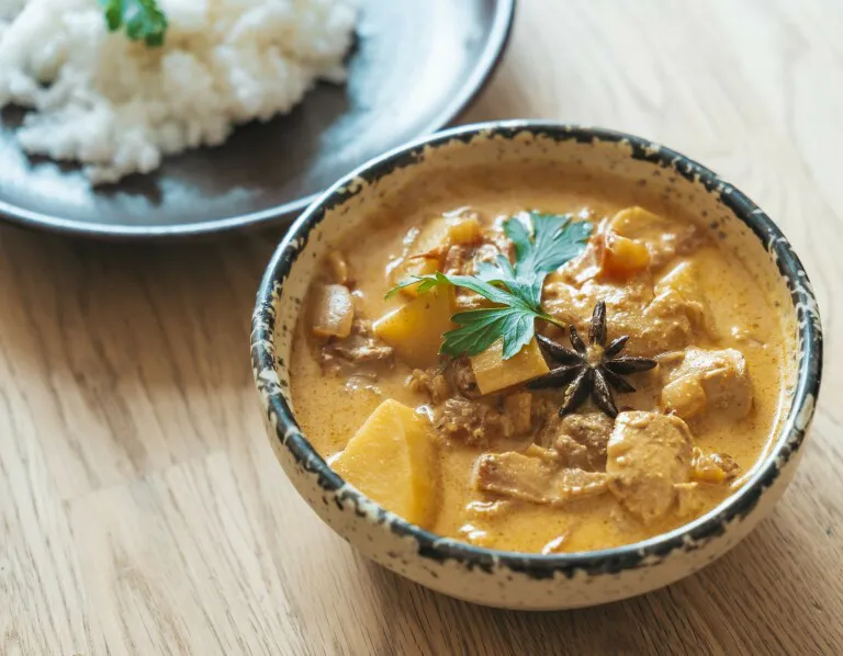 Poulet au curry Poulet au curry