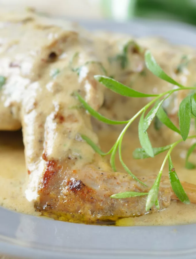 Lapin à l&rsquo;estragon