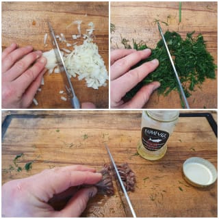 Spaghetti aux feuilles de fenouil - Instruction 3