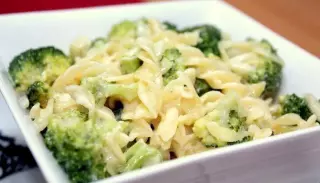 Tagliatelle with Broccoli and Roquefort