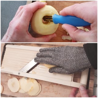 Fine tarte aux pommes et sa crème caramel - Instruction 6