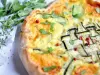 Zucchini and Comté Cheese Tart