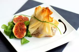 Warm Goat Cheese Pockets