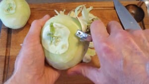 Curry de chou-rave - Instruction 0