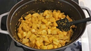 Curry de chou-rave - Instruction 5