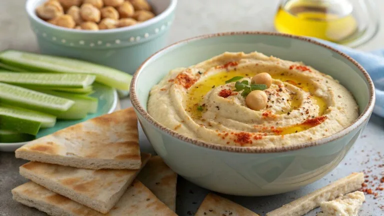 Hummus traditionnel Hummus traditionnel