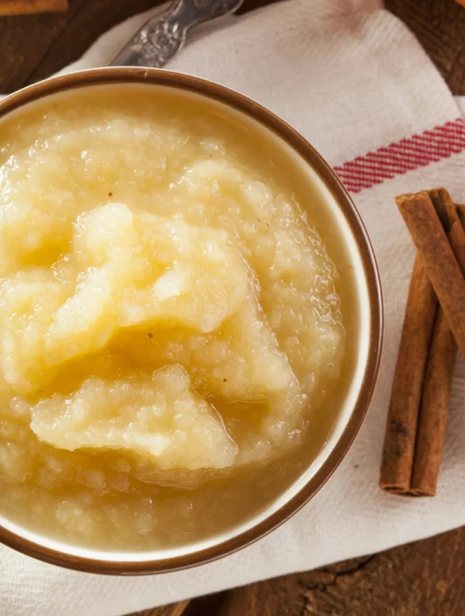 Compote de pommes légère