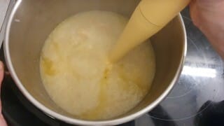 Velouté de Panais, mousse de curry et chorizo - Instruction 4