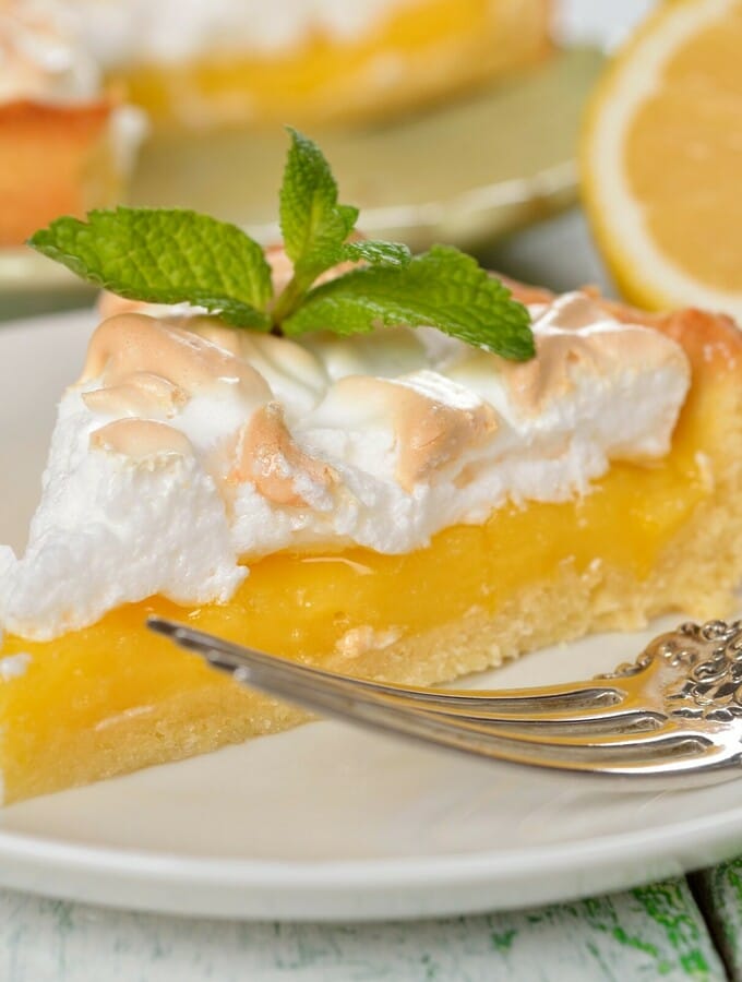 Ma tarte au citron meringuée authentique