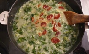 Soupe de chou Kale - Instruction 5