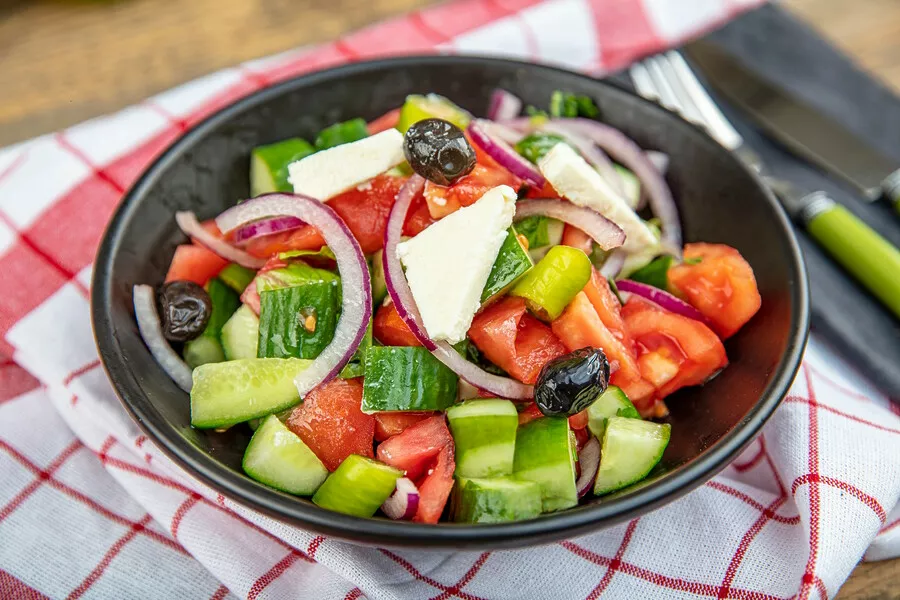 My Easy Greek Salad