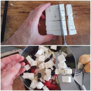 Ma salade grecque facile - Instruction 4