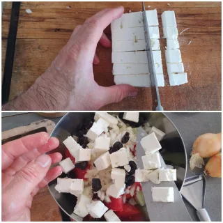 Ma salade grecque facile - Instruction 4