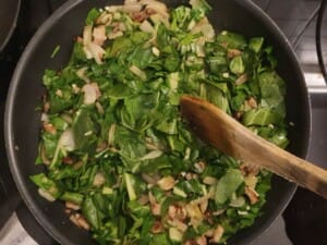 Tarte aux feuilles de blettes - Instruction 1