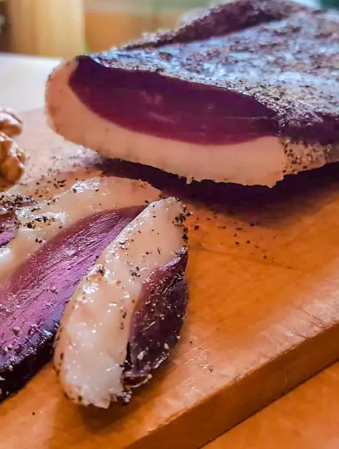 Magret de canard séché maison