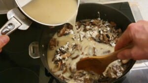 Crème de champignons – Instruction 5 Crème de champignons - Instruction 5