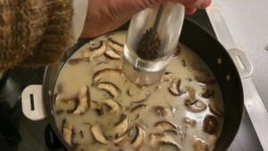 Crème de champignons – Instruction 6 Crème de champignons - Instruction 6