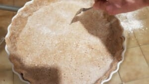 Tarte au chèvre et aux poireaux – Instruction 7 Tarte au chèvre et aux poireaux - Instruction 7