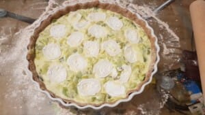 Tarte au chèvre et aux poireaux – Instruction 8 Tarte au chèvre et aux poireaux - Instruction 8