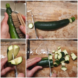 Courgettes sautées aux olives noires – Instruction 0 Courgettes sautées aux olives noires - Instruction 0