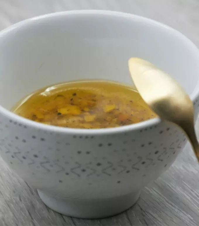 Vinaigrette Xérès échalote