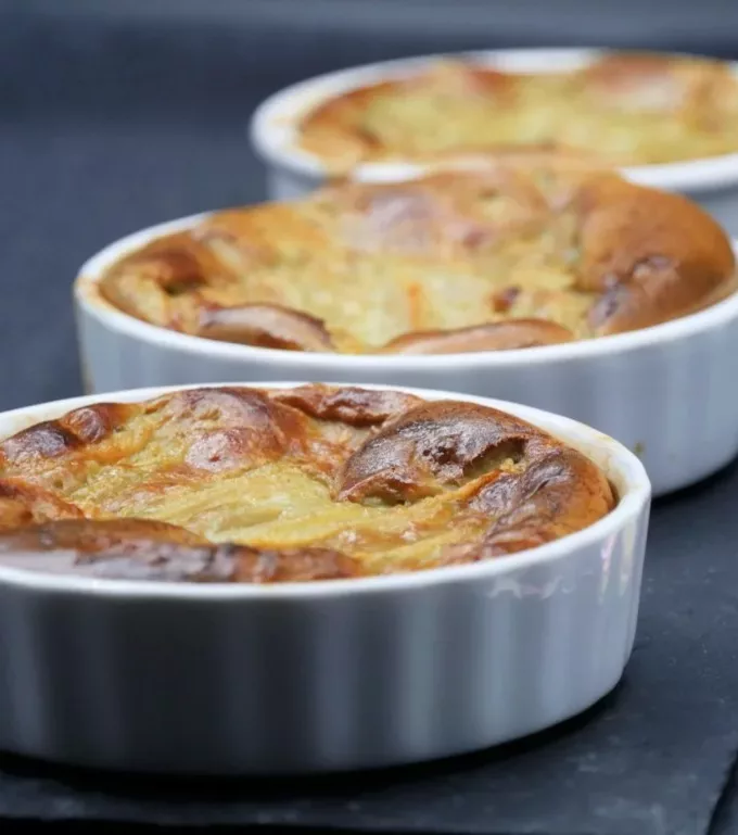 Recette de clafoutis poires et graines de courge