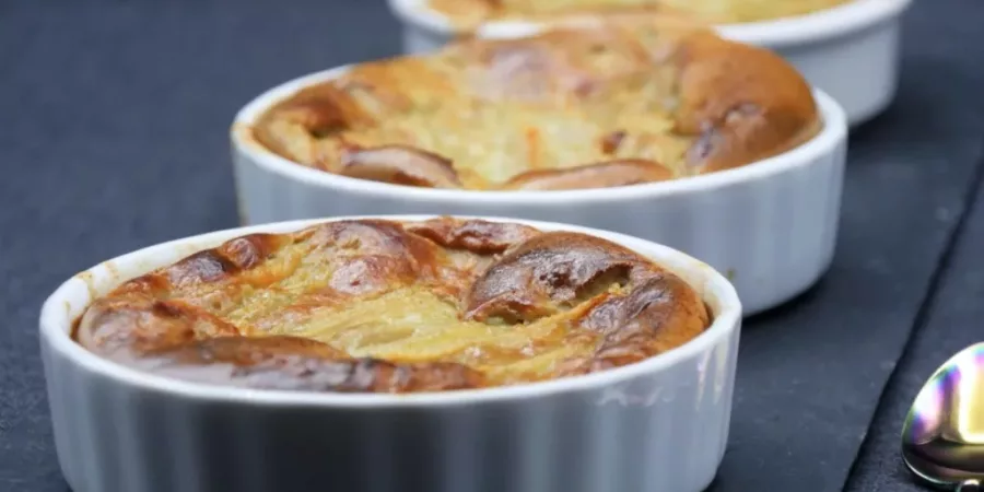 Recette de clafoutis poires et graines de courge