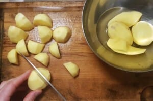 Parmentier de canard confit, châtaignes, cèpes - Instruction 7