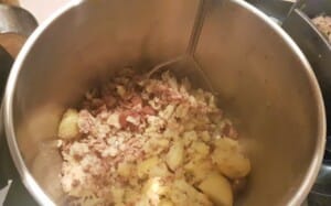 Parmentier de canard confit, châtaignes, cèpes - Instruction 9