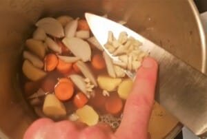 Soupe à l&rsquo;eau de lentilles - Instruction 4