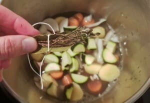 Soupe à l&rsquo;eau de lentilles - Instruction 6