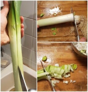 Risotto poireau, brebis, olives – Instruction 0 Risotto poireau, brebis, olives - Instruction 0