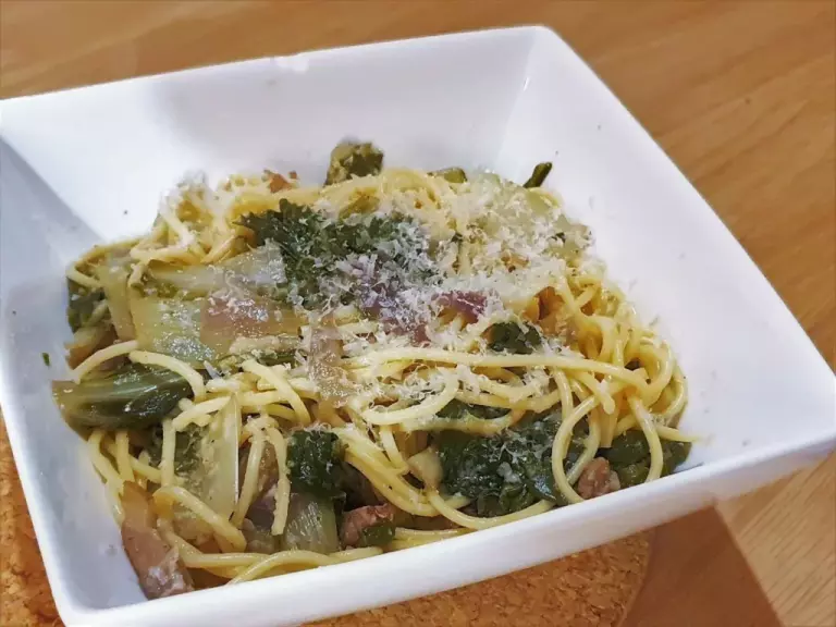 Blettes sautées aux lardons