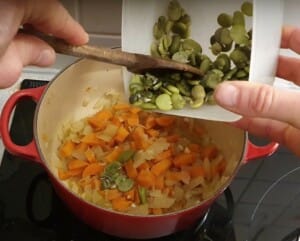 Cassolette de fèves - Instruction 4